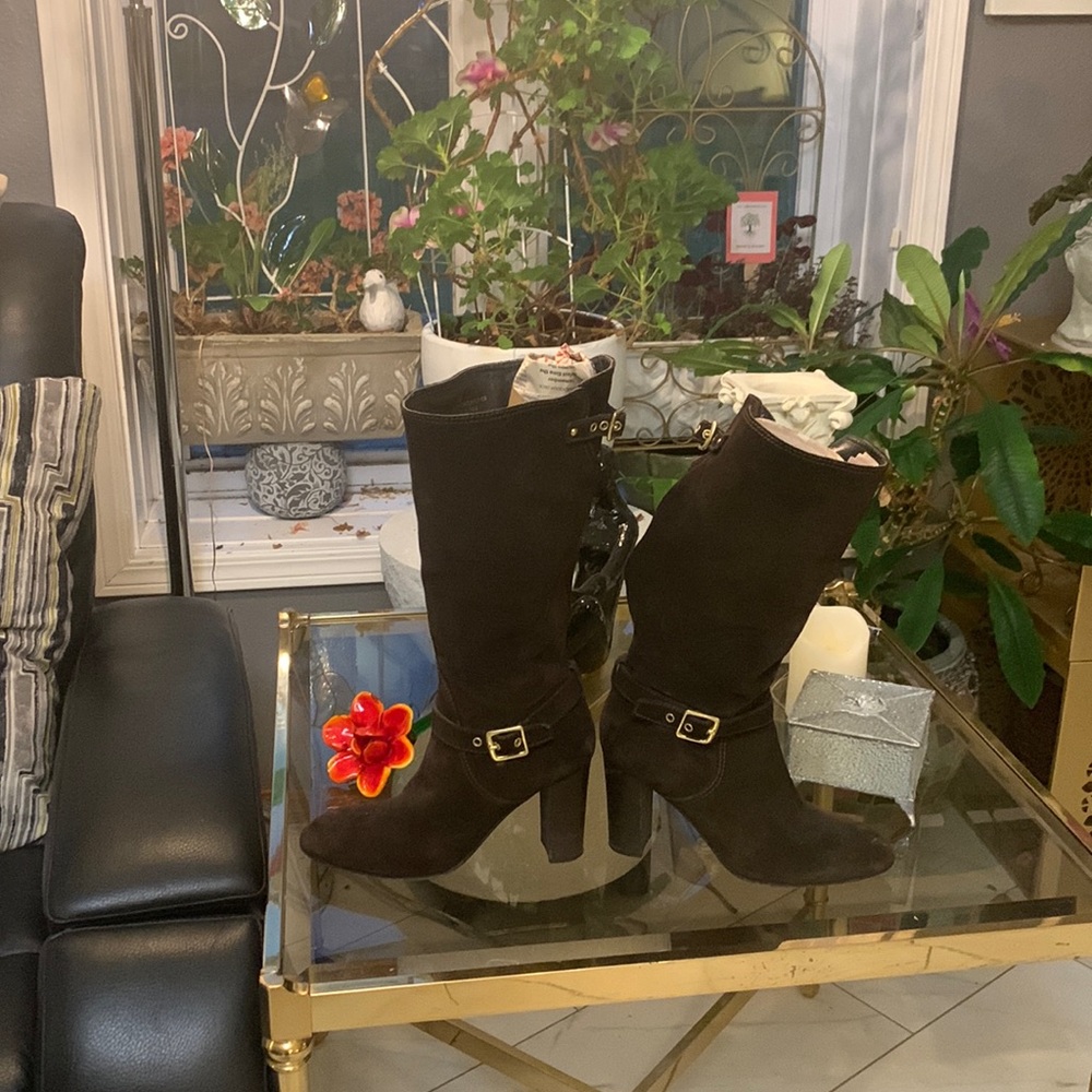 Clásico Coach brown boots size 8B